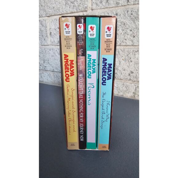 Maya Angelou 4 Volume Boxed Book Set, Gift Set, Collection, Power of Words - Picture 3 of 5